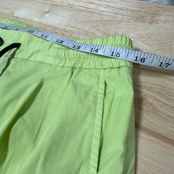 Canali Black Edition NWT Pleated Drawstring Chinos Jogger Size 52 (US 35) Neon - Picture 10 of 12